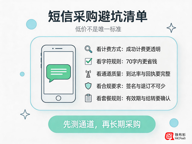 2026 短信群发价格一览：每条多少钱、怎么算？