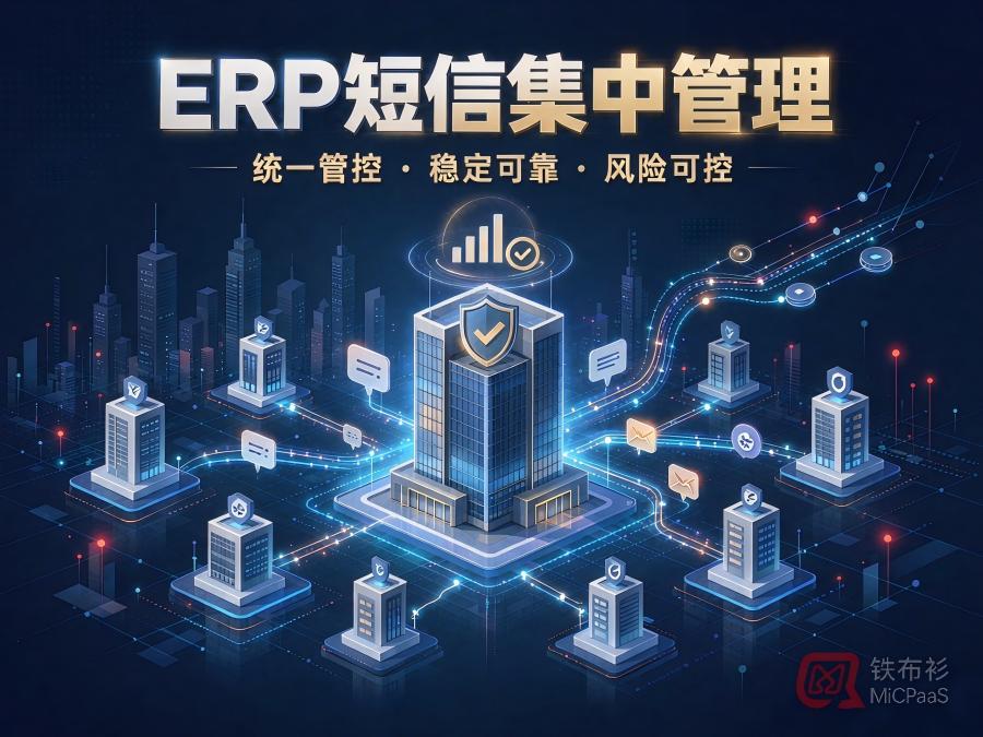 铁布衫MiCPaaS助力x集团ERP短信集中管理更稳定