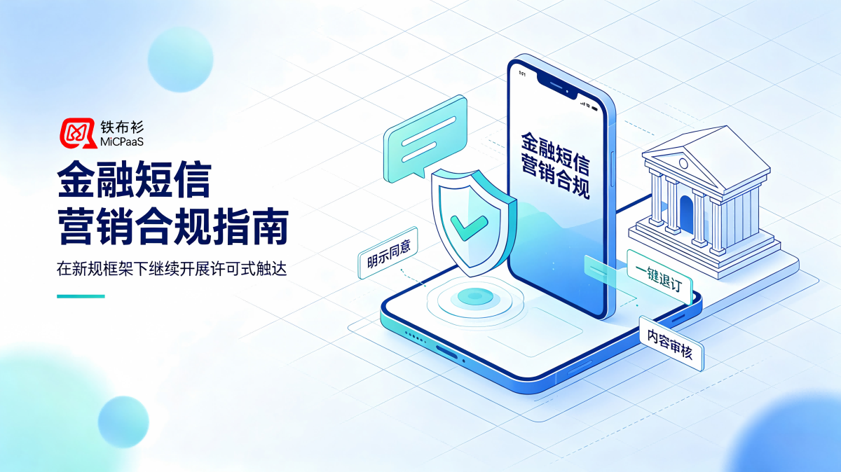 金融营销新规落地后，金融行业还能不能做短信营销？