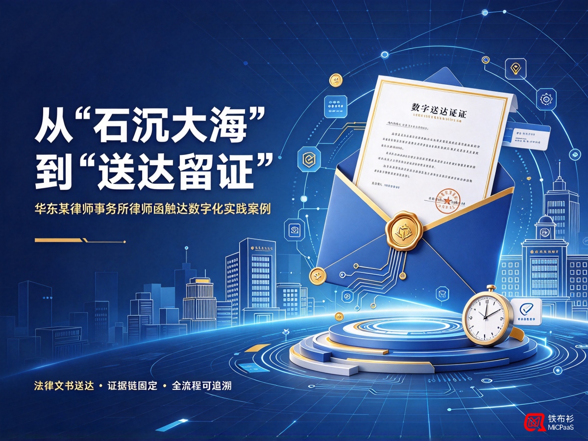 律师函短信-从"石沉大海"到"送达留证"
