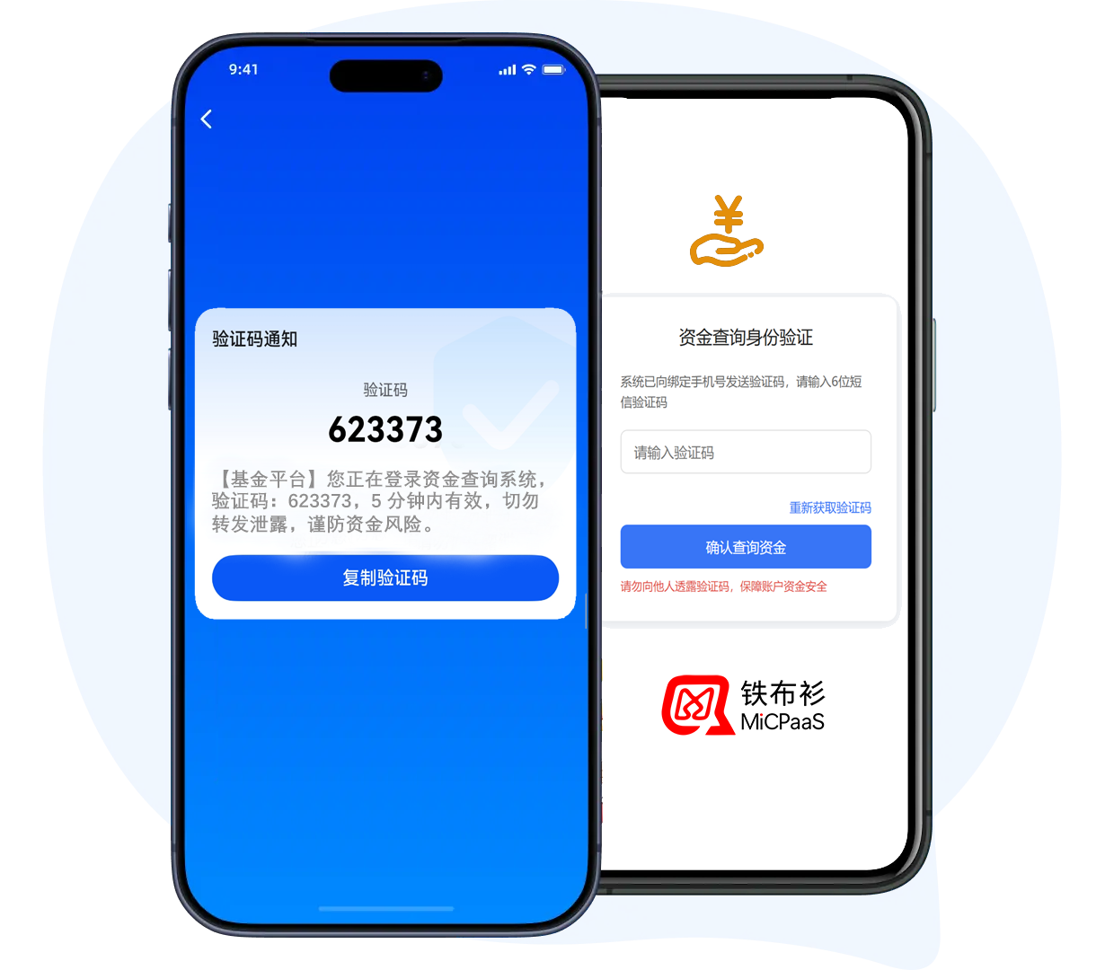 安全应用OTP访问验证场景示意图