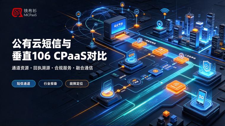 垂直106短信服务商对比公有云短信的区别