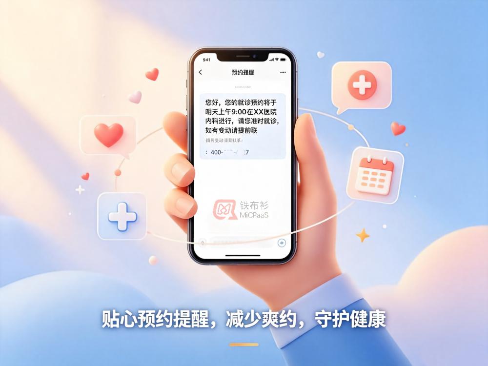 医疗行业：预约提醒短信能否减少患者的爽约率？